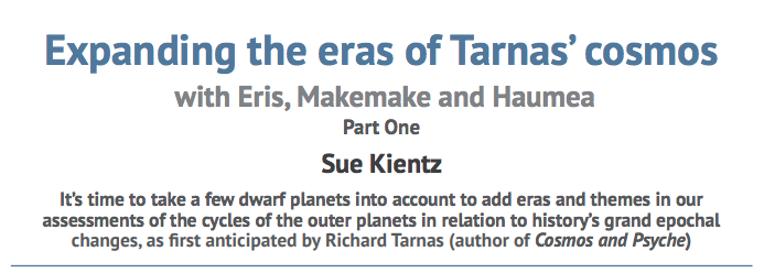 screen capture of AAJ article Expanding the Eras of Tarnas' Cosmos