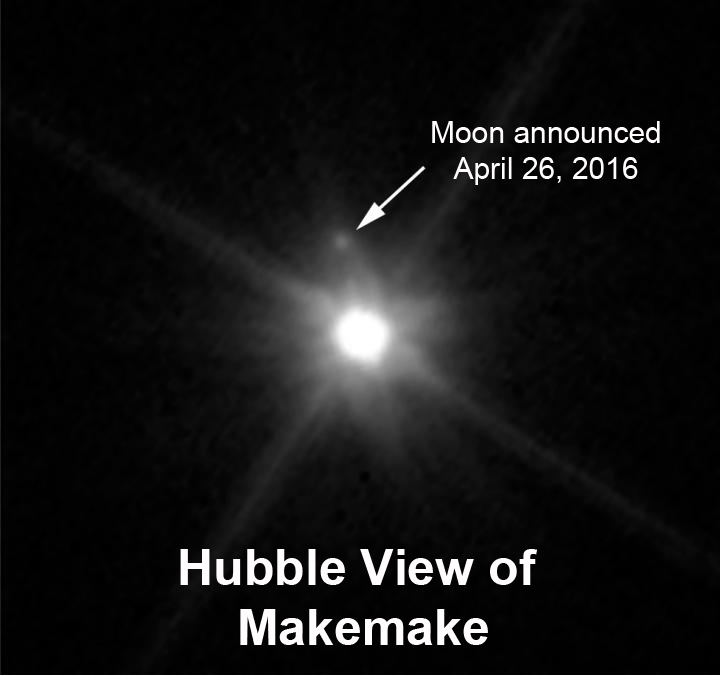 Makemake and its newly discovered moon
